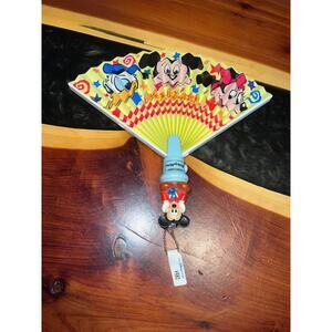 Old Disney Mickey Mouse foldable fan